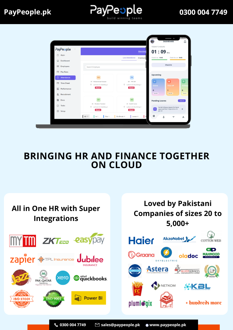 How Payroll software in Karachi ensures better salary calculations?